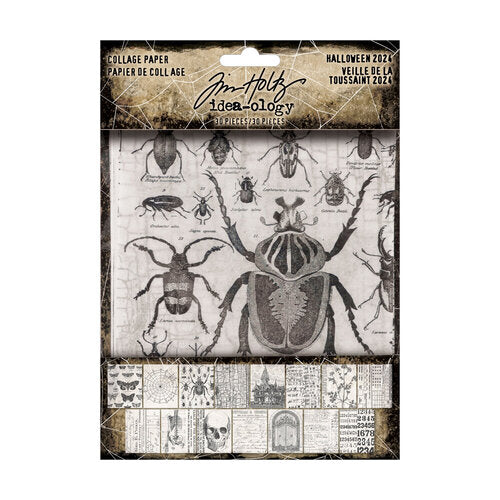 Idea-ology - Tim Holtz - Halloween - Collage Paper