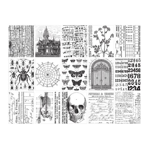 Idea-ology - Tim Holtz - Halloween - Collage Paper