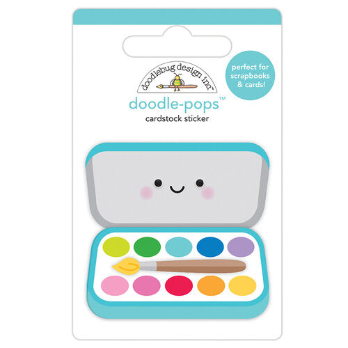 Doodle-Pops Cardstock Sticker - Paint Box