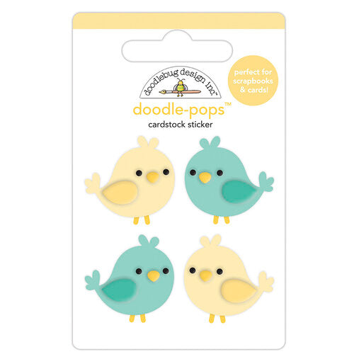 Doodle-Pops Cardstock Sticker - Tweethearts