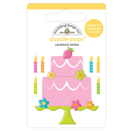 Doodle-Pops Cardstock Sticker -  Make a Wish