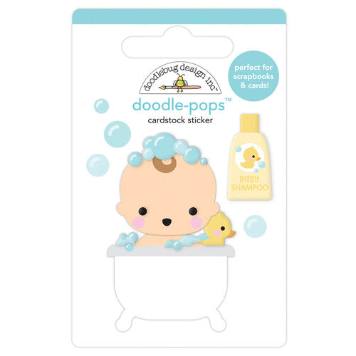 Doodle-Pops Cardstock Sticker - Bathtime