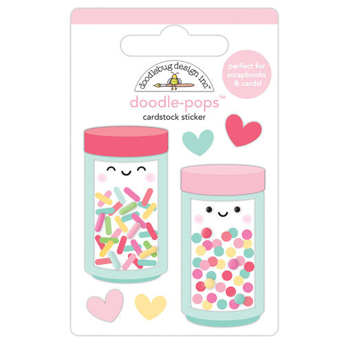 Doodle-Pops Cardstock Sticker - Sprinkle Shoppe