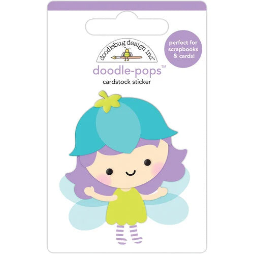 Doodle-Pops Cardstock Sticker - Blossom