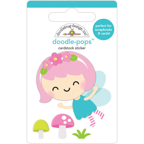 Doodle-Pops Cardstock Sticker - Pixie