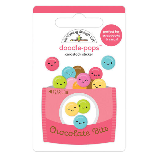 Doodle-Pops Cardstock Sticker - Chocolate Bits