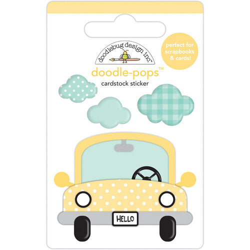 Doodle-Pops Cardstock Sticker - Puddle Jumper