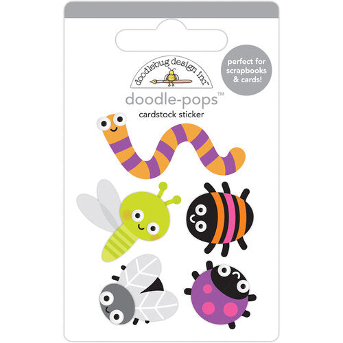 Doodle-Pops Cardstock Sticker - Bug-a-boos