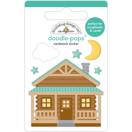 Doodle-Pops Cardstock Sticker - Cabin Fever