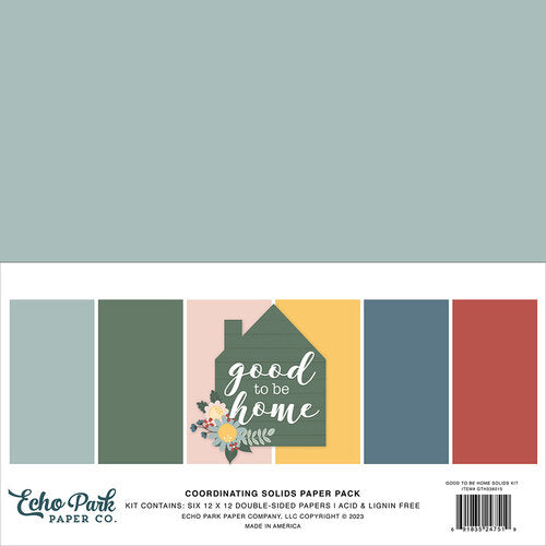 Good To Be Home Collection - 12 x 12 Paper Kit - Solids