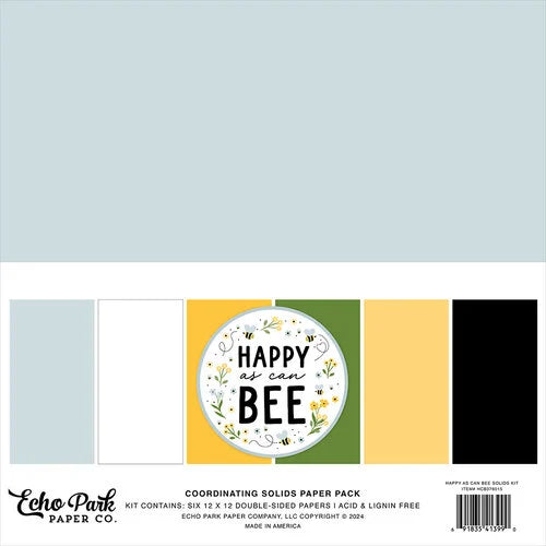 Happy As Can Bee Collection - 12 x 12 Solids Kit