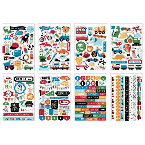 Play All Day Boy Collection - Sticker Book