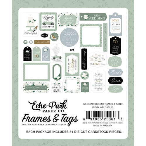 Wedding Bells Collection - Frames and Tags