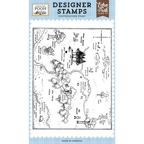 Winnie The Pooh Collection - Clear Photopolymer Stamps - Hundred Acre Woods