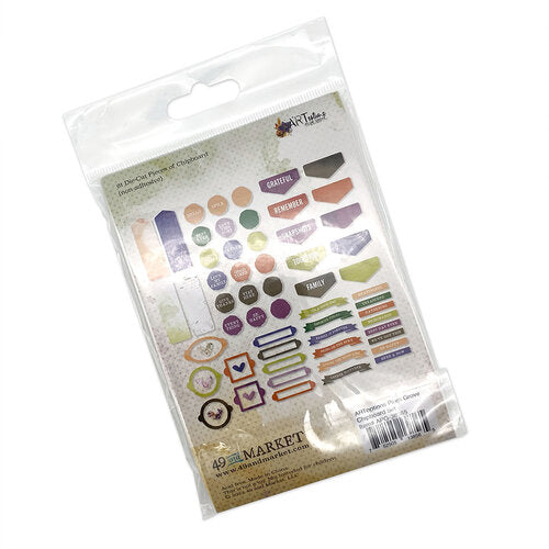 ARToptions Plum Grove Collection - Chipboard Set