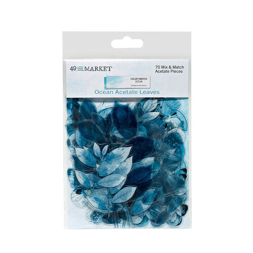 Color Swatch Ocean Collection - Acetate Leaves
