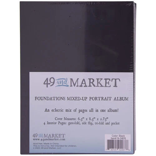 Foundations Mixed Up Collection - Album - Portrait - Black
