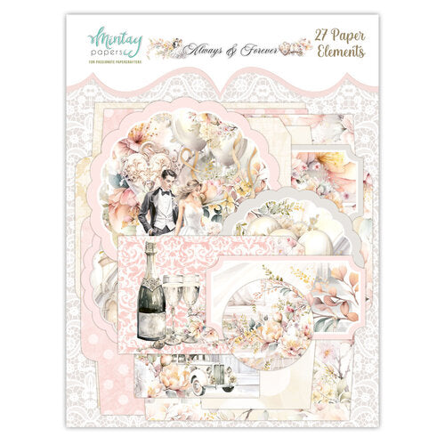 Always And Forever Collection - Embellishments - Paper Elements