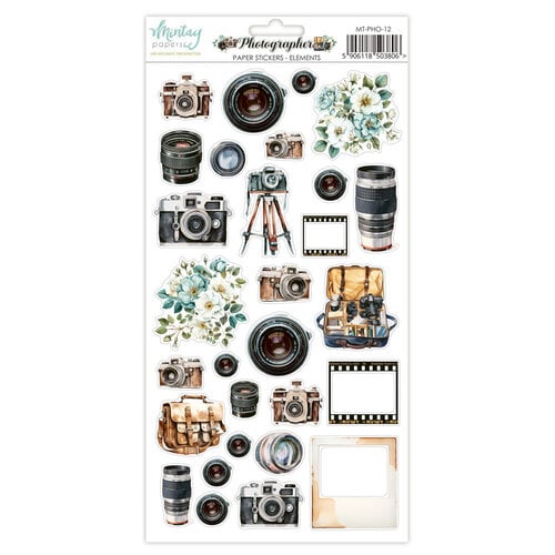 Photographer Paper Stickers - Elements