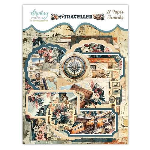Traveller Collection - Embellishments - Paper Elements