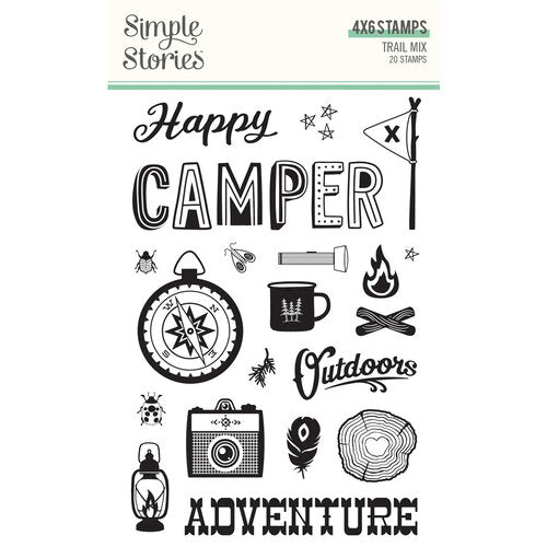 Trail Mix Collection - Clear Photopolymer Stamps