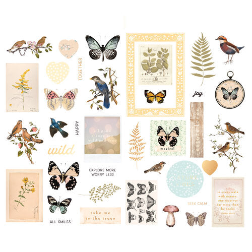 Nature Lover Collection - Chipboard Stickers