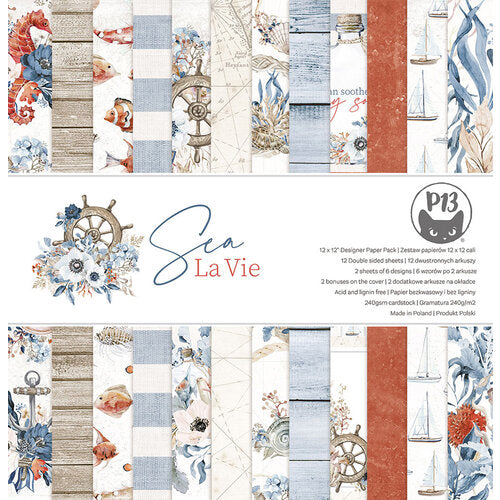 Sea La Vie Collection - 12 x 12 Paper Pad