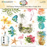 Transform your home into a vintage art gallery with the Vintage Artistry Sunburst. Each 12"x12" transfer sheet features beautiful watercolor images of pineapples, florals, butterflies, and more. These rub-on transfers can be applied to a variety of clean surfaces, creating a unique and eye-catching effect. Refresh any room in your home with this classic artistry decoration
