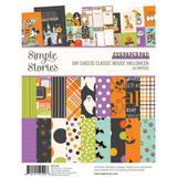 Simple Stories Say Cheese Classic Mouse Halloween 6x8 Pad **PRE-ORDER**