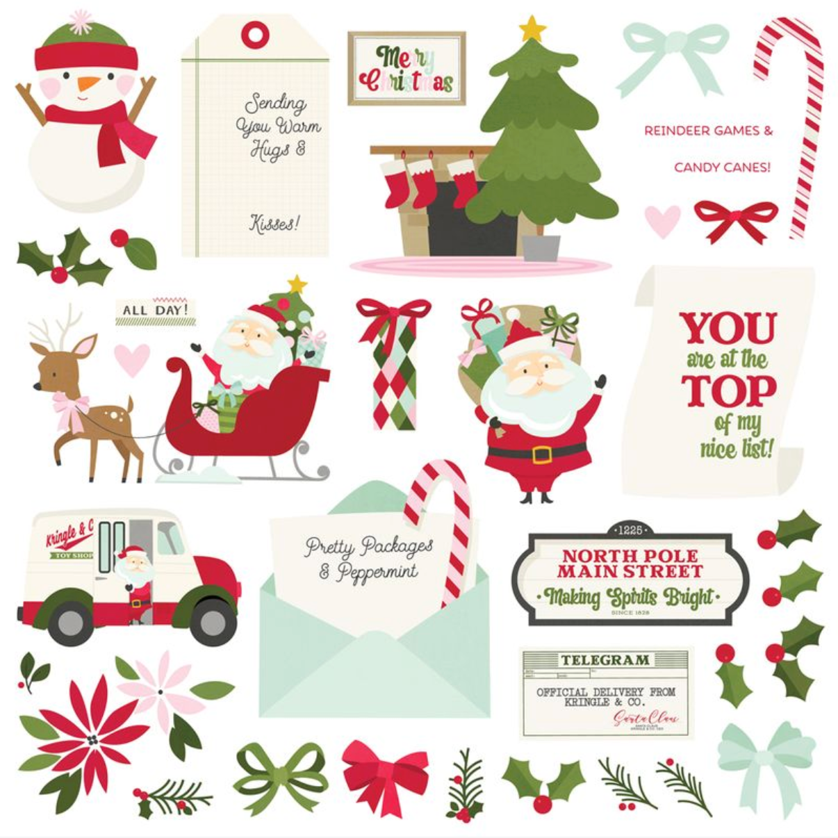 Simple Stories Kringle and Co Simple Cards Card Kit **PRE-ORDER**