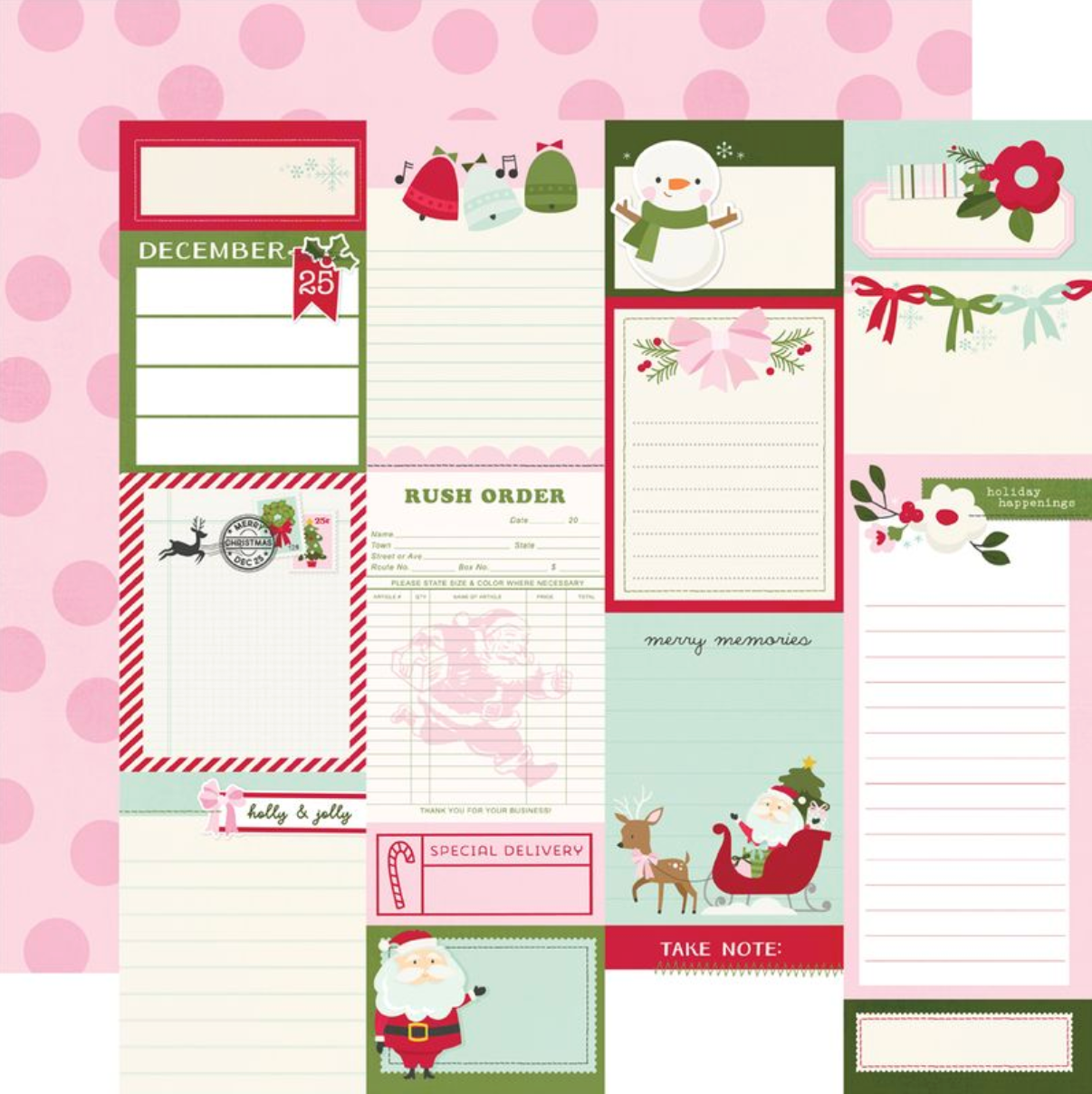 Simple Stories Kringle and Co Collection Kit **PRE-ORDER**