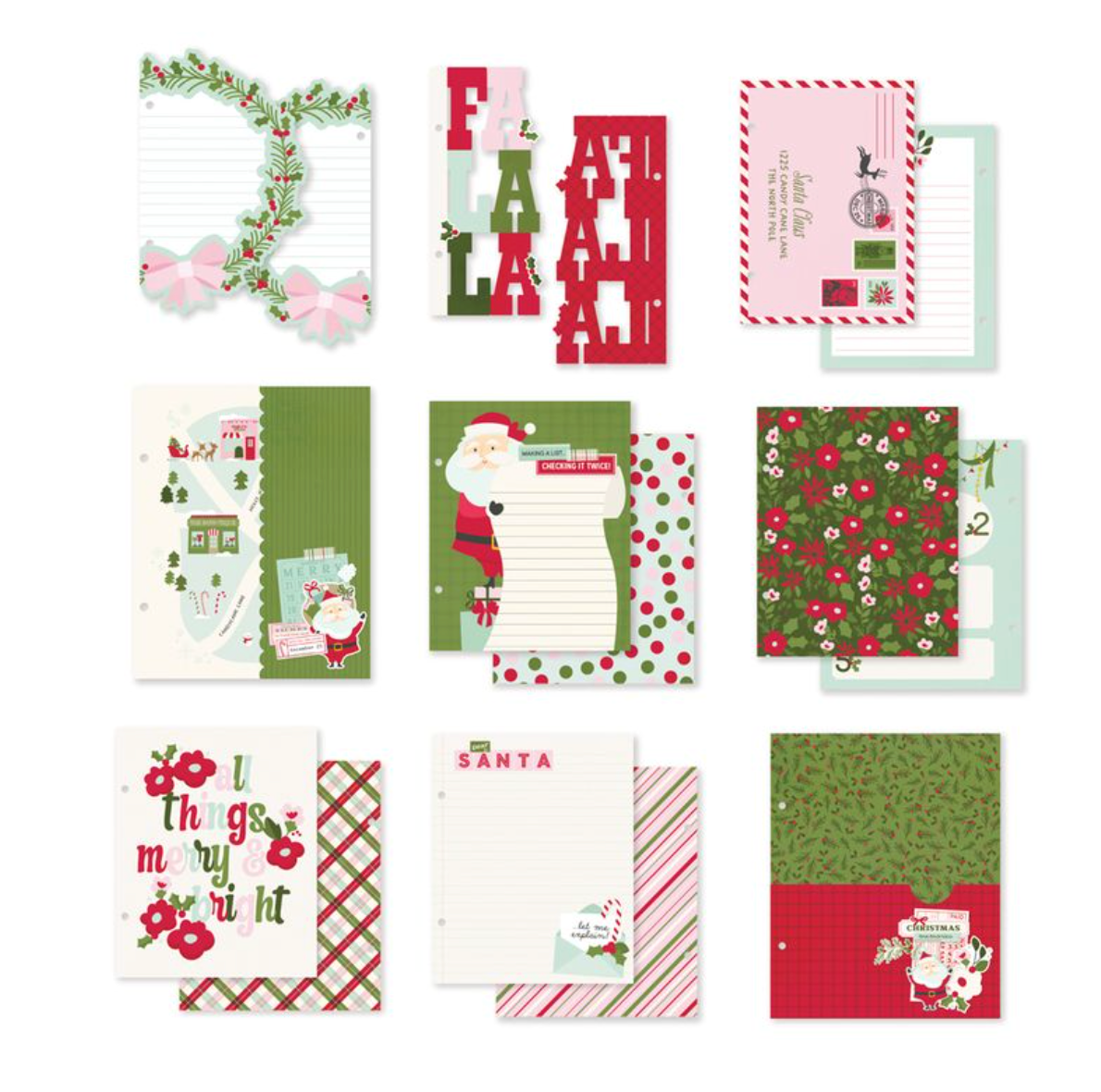 Simple Stories Kringle and Co SN@P! 6x8 Binder Inserts **PRE-ORDER**