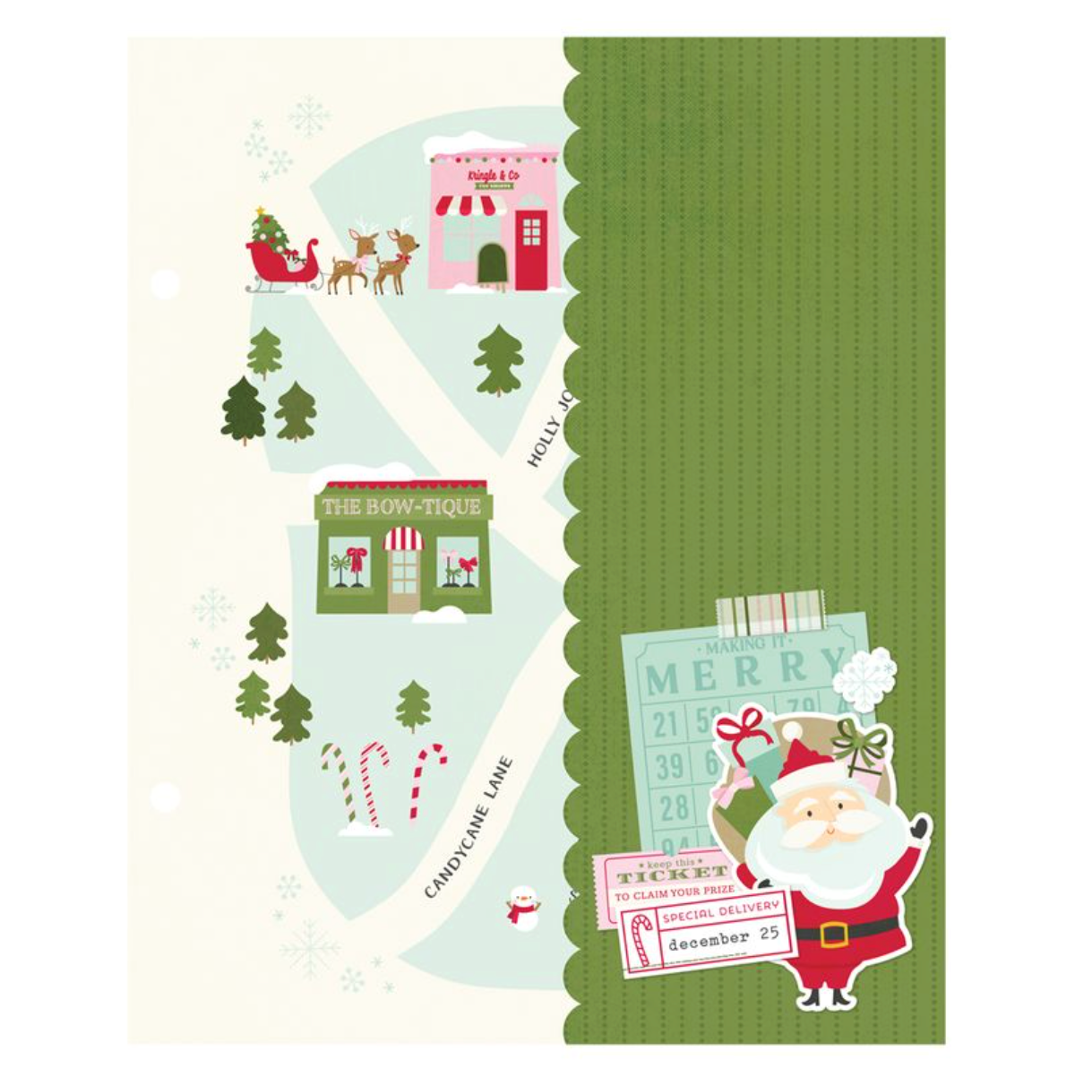 Simple Stories Kringle and Co SN@P! 6x8 Binder Inserts **PRE-ORDER**