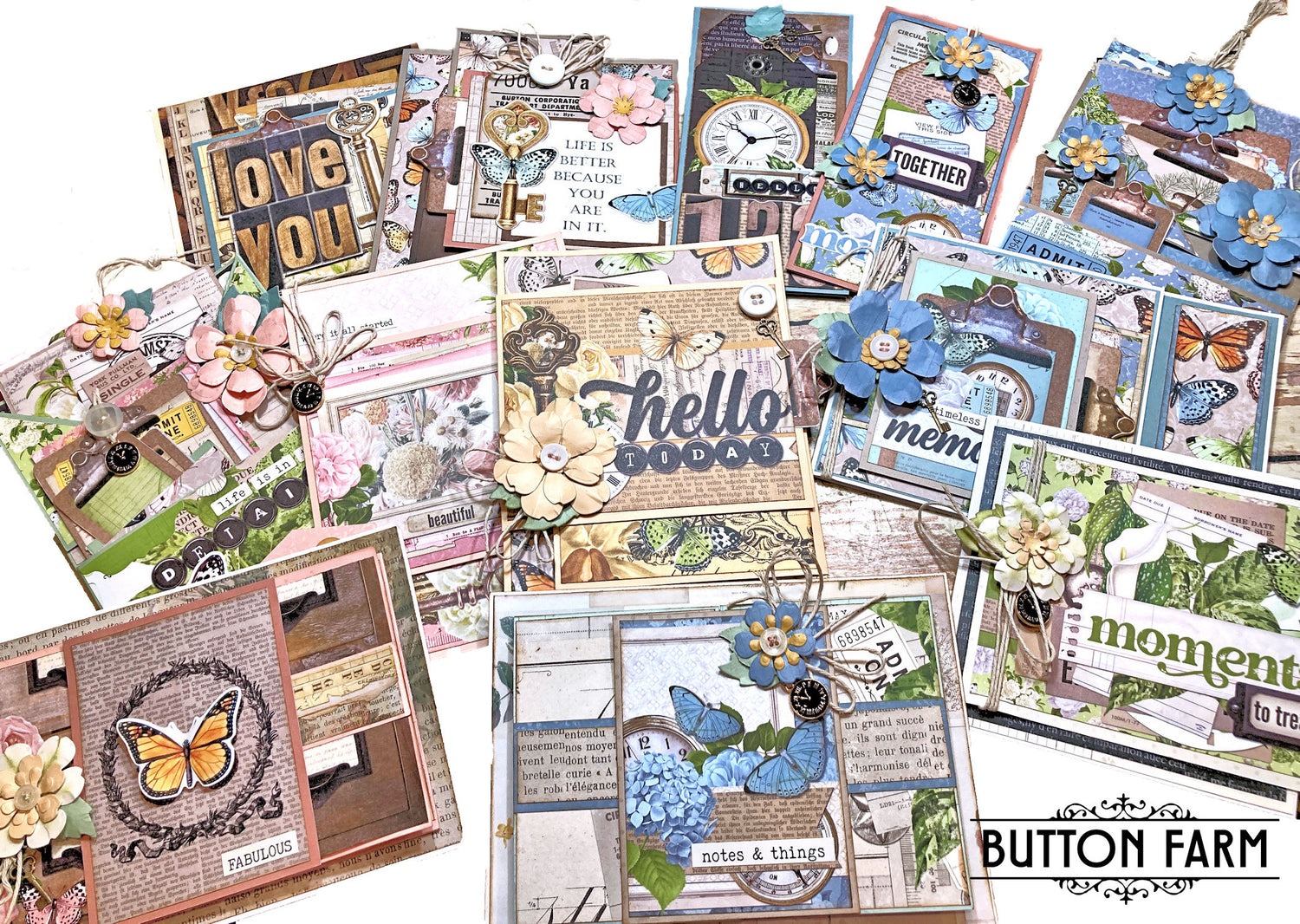 Vintage Junk Drawer Card Kit