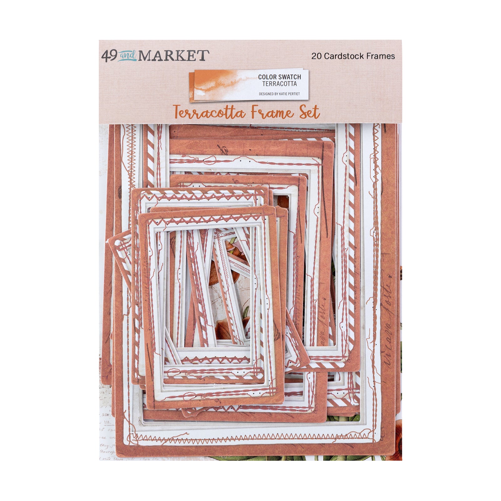 Color Swatch Terracotta Frame Set