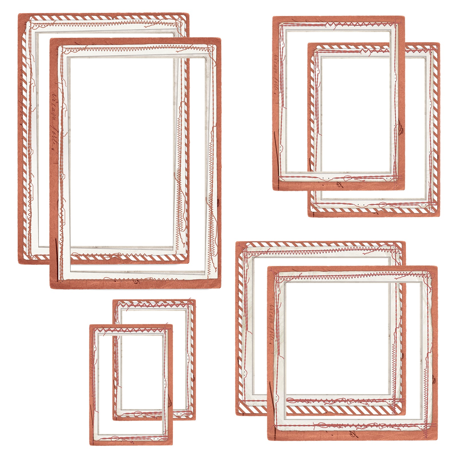 Color Swatch Terracotta Frame Set