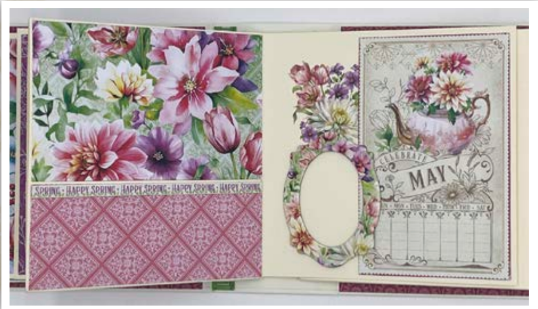 Graphic 45 Class Series Vol  8 2024 - A Season to Celebrate Wrap Around Album Kit