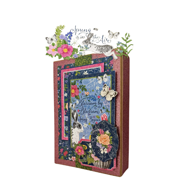 Graphic 45 Class Series Vol  2  2025 - Spring is in the Air – Interactive Folio Album