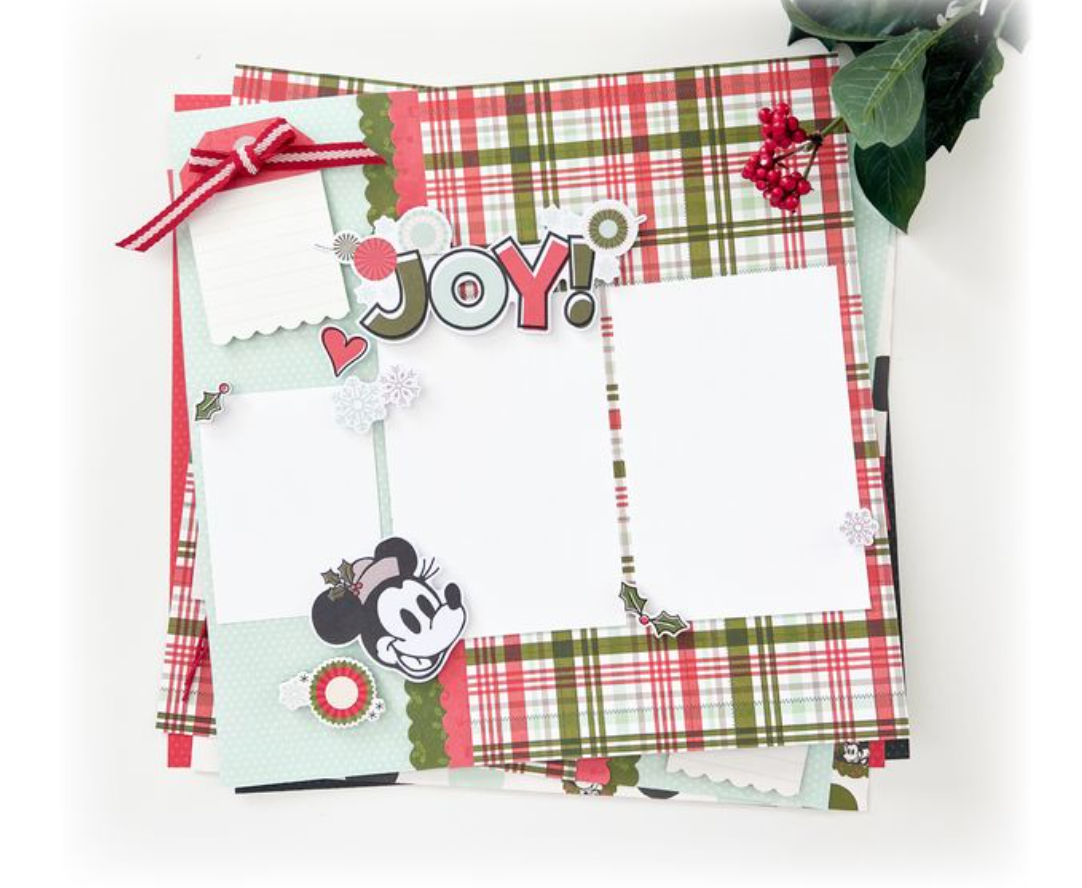 Classic Mouse Christmas Page Kit