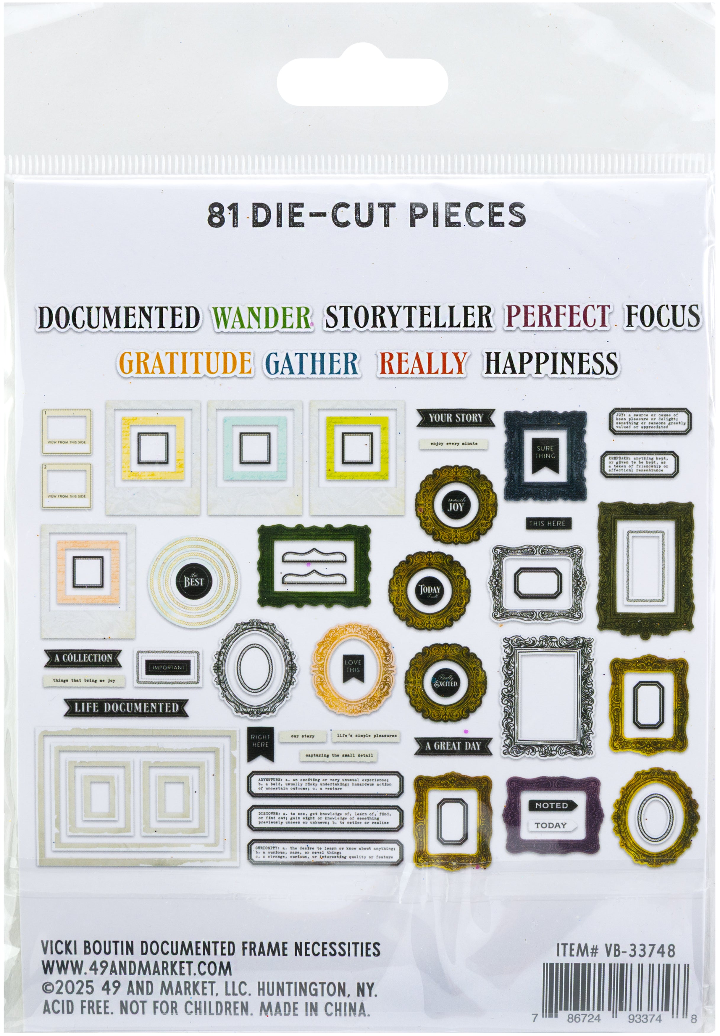 Frame Necessities 2 by Vicki Boutin