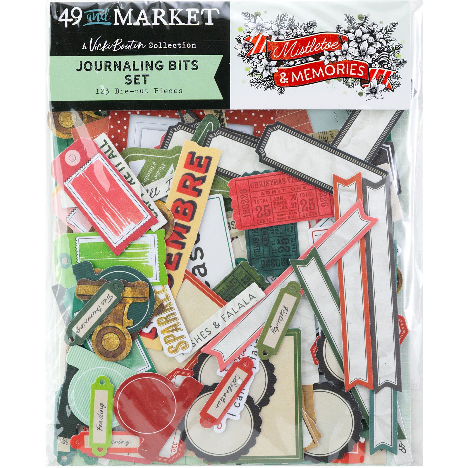 49 And Marketing Journaling Die-Cuts Mistletoe and Memories