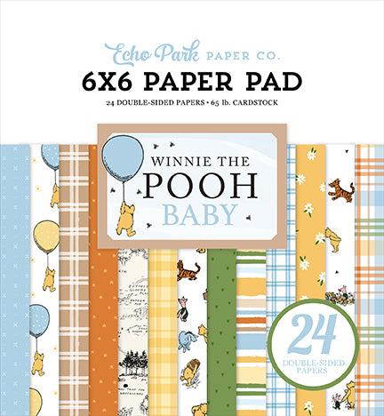 Winnie The Pooh Baby 6x6 Paper Pad