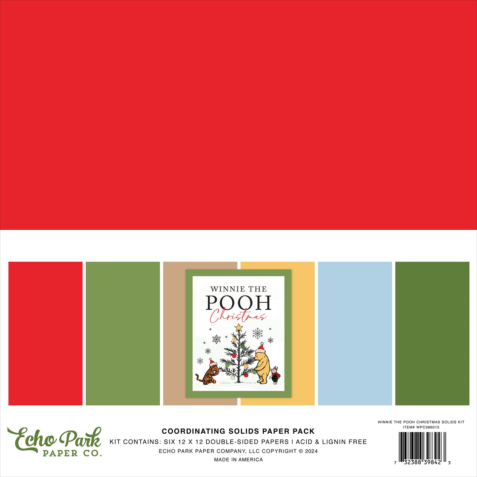 Winnie The Pooh Christmas Solids Kit