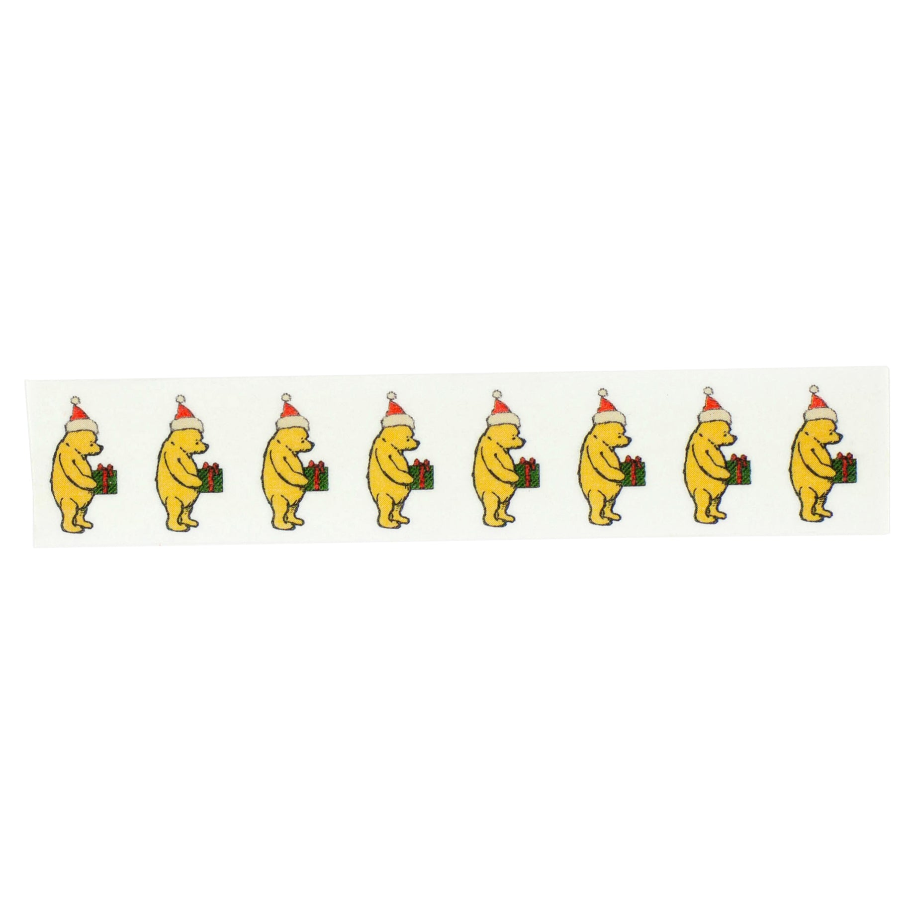 Winnie The Pooh Christmas - Washi Tape - Pooh And Present