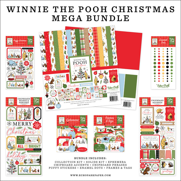 Winnie The Pooh Christmas Mega Bundle