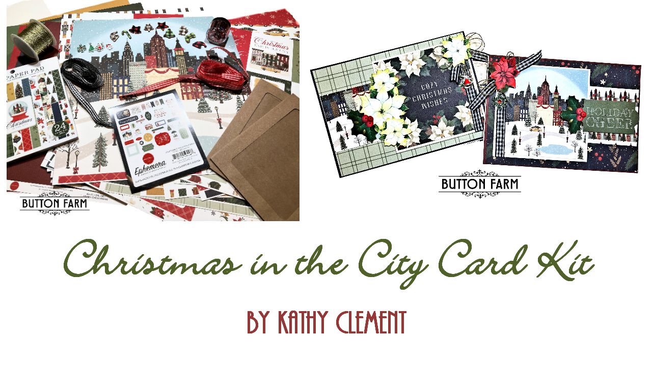 The Christmas Time in the City Card Kit