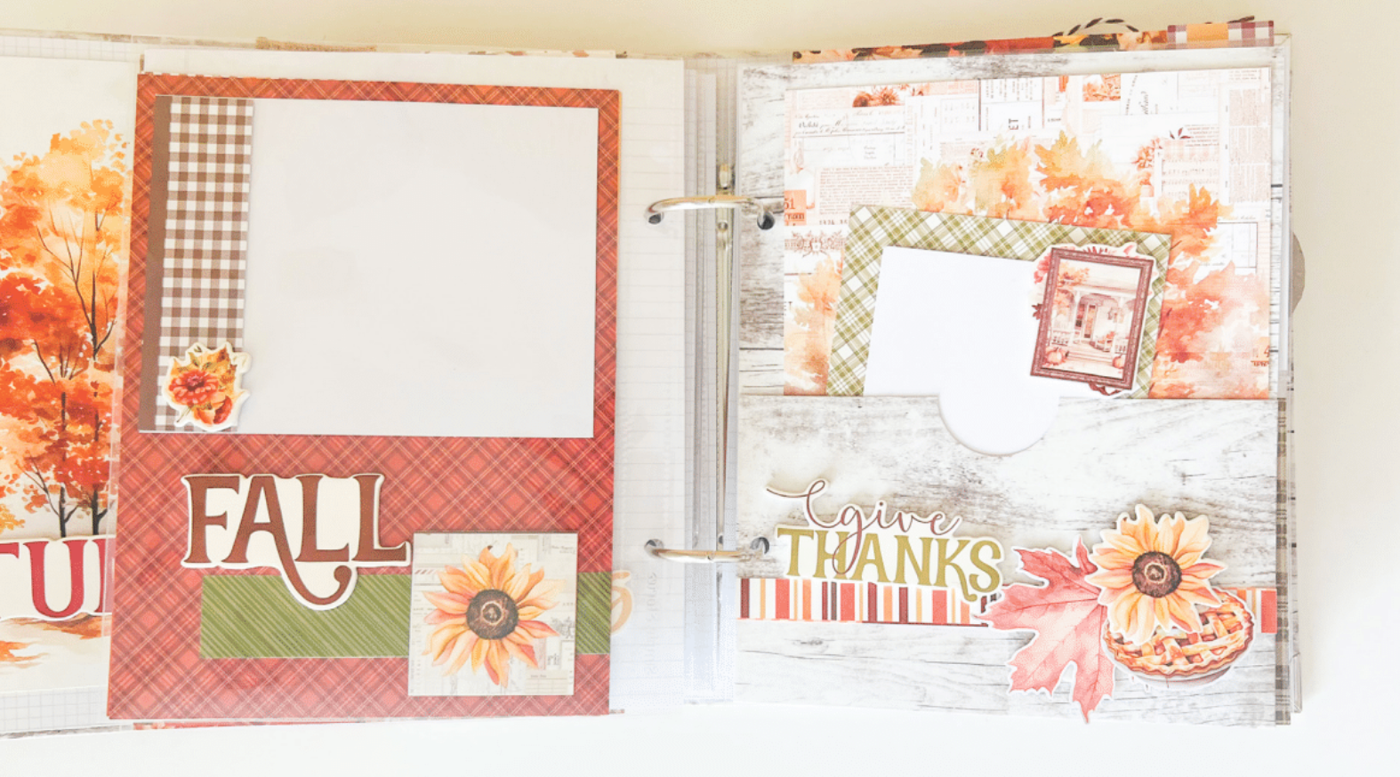 Autumn Breeze 6x8 Snap Binder