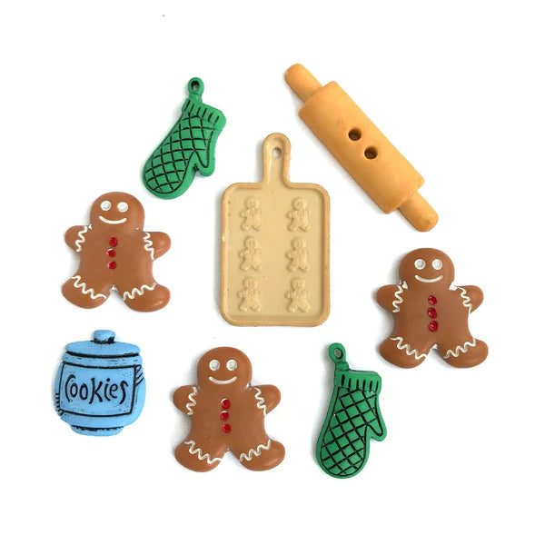 Holiday Baking Button Pack