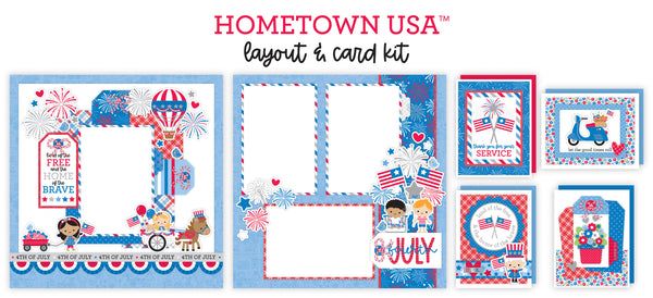 Hometown USA Page & Card Kit