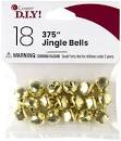 Jingle Bells .375" 18/Pkg Gold